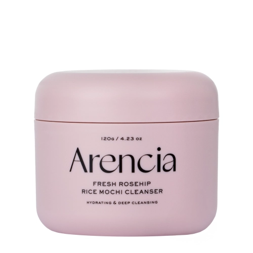Arencia - Fresh Rosehip Rice Mochi Cleanser - Soothing Face Wash - 120g