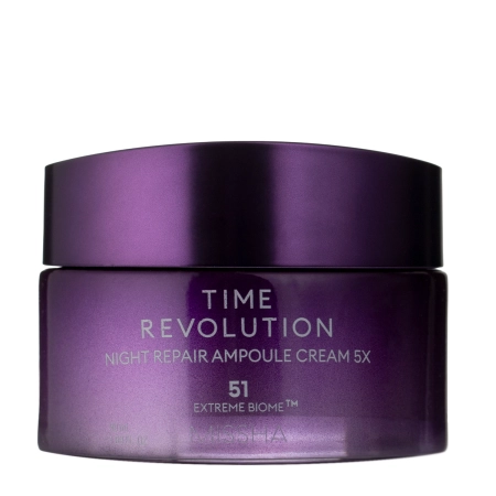 Missha - Time Revolution Night Repair Ampoule Cream 5X - Intense Firming Cream - 50ml