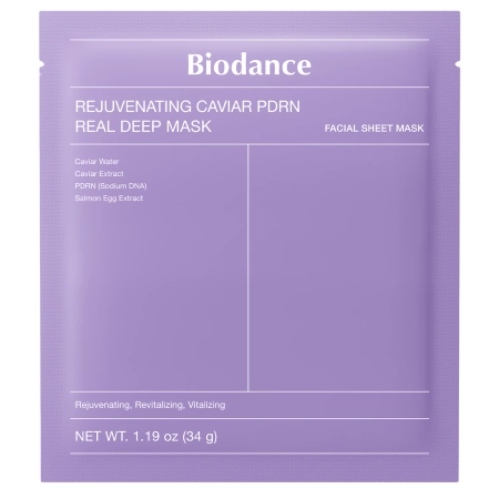 Biodance - Rejuvenating Caviar PDRN Real Deep Mask - 1szt/34g