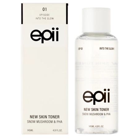 Epii - New Skin Toner Snow Mushroom & PHA - 145ml