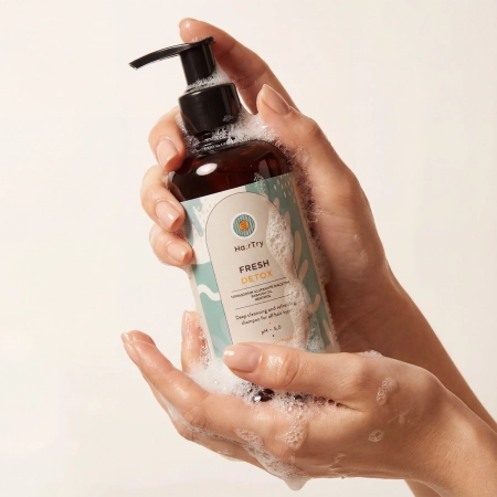 HairTry -  Fresh Detox - Detoxifying Shampoo - 250 ml