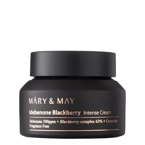 Mary&May - Idebenone Blackberry Intense Cream - Anti-Wrinkle Cream with Idebenone - 70g