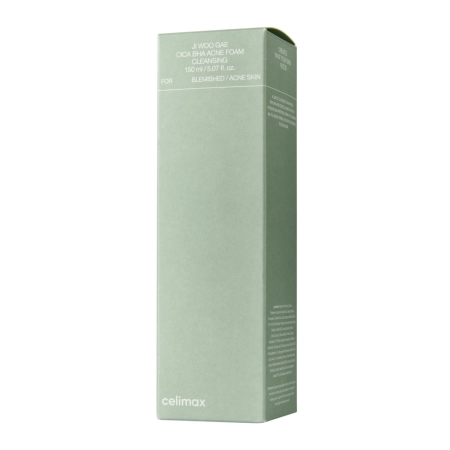 Celimax - Ji.Woo.Gae Cica BHA Acne Foam Cleansing - Purifying Foam for Acne Skin - 150ml