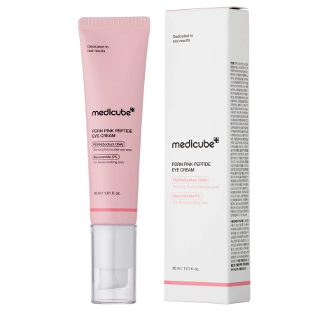 Medicube - PDRN Pink Peptide Eye Cream - Peptide Eye Cream with PDRN - 30ml