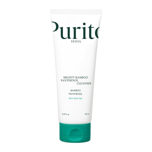 Purito Seoul - Mighty Bamboo Panthenol Cleanser - Moisturising Face Wash Gel - 150ml