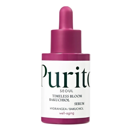 Purito Seoul - Timeless Bloom Bakuchiol Serum - Anti-wrinkle Serum with Bakuchiol - 30ml
