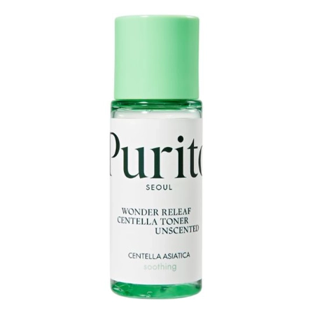 Purito Seoul - Wonder Releaf Centella Toner Unscented - Unscented Toner with Centella Asiatica - 30ml