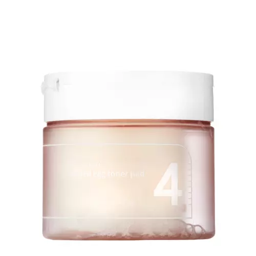 Numbuzin - No.4 - Pore Zero Peeled Egg Toner Pad - Toning Face Pads - 190ml/70pcs.
