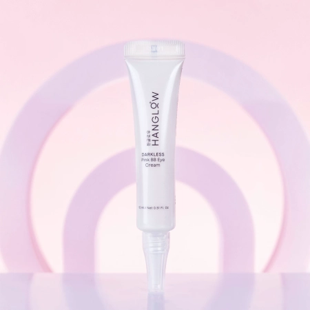 HanGlow - Darkless - Pink BB Eye Cream - Cream - Concealer Under Eyes - 15ml