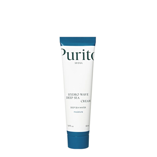 Purito Seoul - Hydro Wave Deep Sea Cream - Deeply Moisturising Cream with Sea Water Base - 50ml
