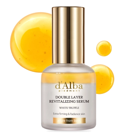 d'Alba - White Truffle Double Layer Revitalizing Serum - 30ml