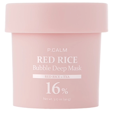 P.Calm - Red Rice Bubble Deep Mask - 90g
