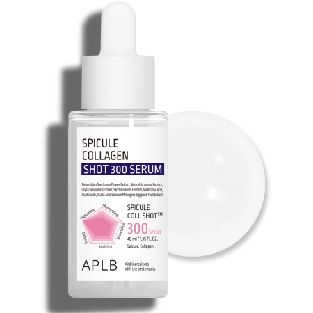 APLB - Spicule Collagen Shot 300 Serum - Microneedle Collagen Serum - 40ml