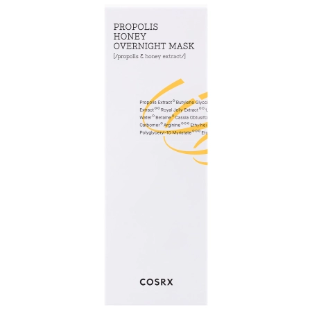 Cosrx - Full Fit Propolis Honey Overnight Mask - Nourishing Night Mask with Propolis - 60ml