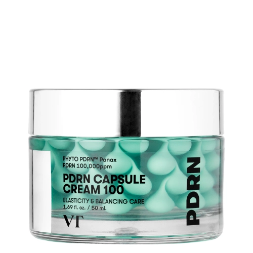 VT Cosmetics - PDRN Capsule Cream 100 - Regenerating Facial Cream with PDRN - 50ml