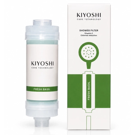 Kiyoshi - Shower filter - Vitamin C shower filter - Fresh basil - 1 pc.