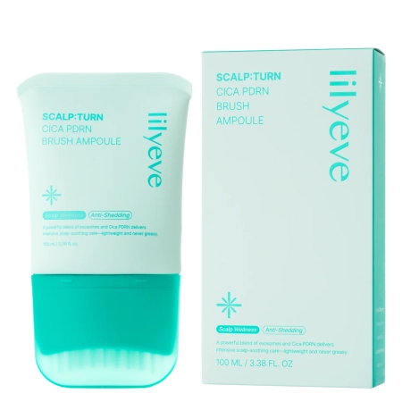lilyeve - Scalp:Turn Cica PDRN Brush Ampoule - Anti-DandruffAmpoulee for the Scalp - 100ml