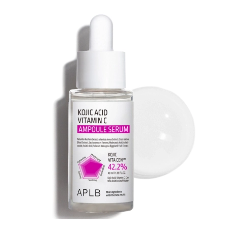 APLB - Kojic Acid Vitamin C Ampoule Serum - Revitalizing Facial Serum - 40ml