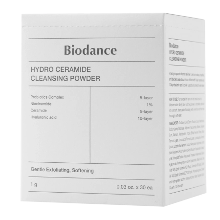 Biodance - Hydro Ceramide Cleansing Powder - Moisturizing Enzymatic Powder - 30pcsx1g