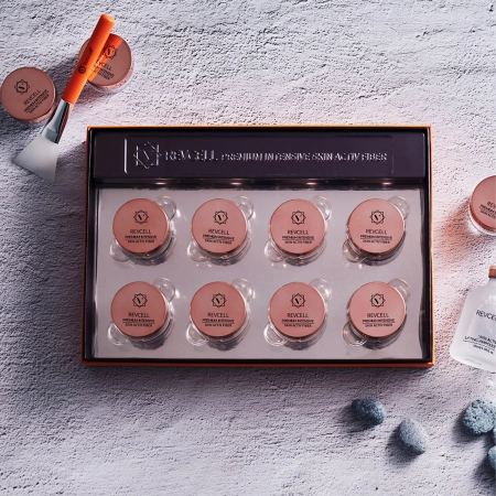 REVCELL - Premium Intensive Skin Activ Fiber Set - Firming and Moisturizing Facial Set - Threads - 8pcs