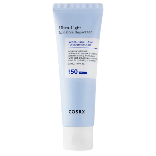COSRX - Ultra - Light Invisible Sunscreen SPF50+/PA++++ - Light Moisturizing Sunscreen - 50ml