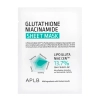 APLB - Glutathione Niacinamide Sheet Mask - Brightening Face Mask - 1pc/25ml