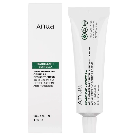 Anua - Heartleaf Centella Red Spot Cream - Soothing Cream for Problem Skin - 30g
