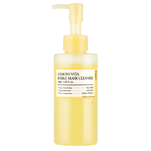 FULLY - Lemon Vita Bubble Mask Cleanser - Face wash gel - 150 ml