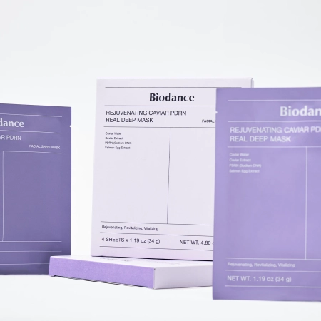 Biodance - Rejuvenating Caviar PDRN Real Deep Mask - 4szt/34g