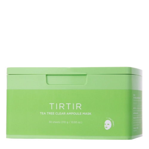 TIRTIR - Tea Tree Clear Ampoule Mask - Soothing Face Mask Set - 30pcs/310g
