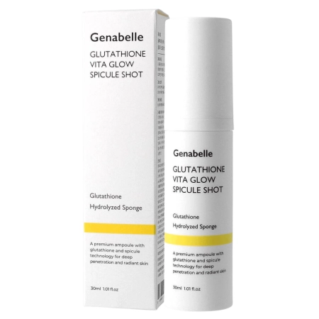 Genabelle - Glutathione Vita Glow Spicule Shot - Brightens Brightening Face Serum - 30 ml