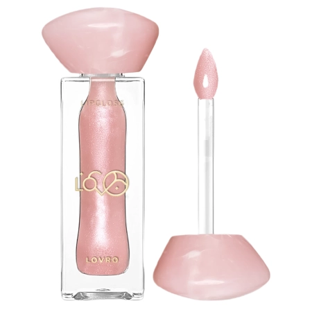 LOVRO - Bloomlight Lipgloss - Lip Gloss That Visually Plumps the Lips with a Cooling Effect - 03 Pearl Whisper - 5.5 g