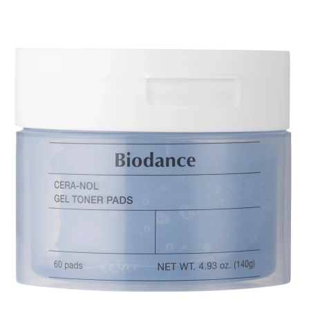 Biodance - Cera-nol Gel Toner Pads - Gel Facial Moisturizing Pads - 60pcs