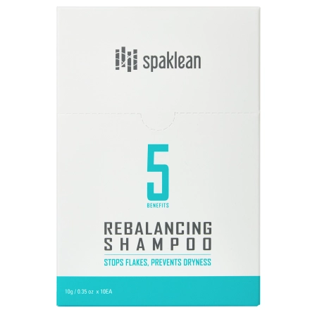 Spaklean - Amazing Collagen Rebalancing Shampoo - Balancing Hair Shampoo - 10x10ml