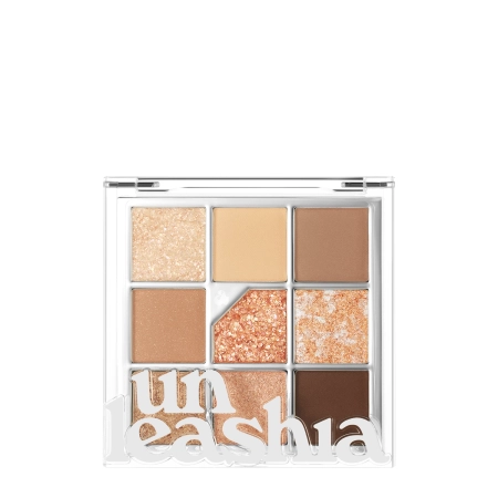 Unleashia - Glitterpedia Eye Palette - Vegan Eye Shadow Palette - 2 All of Brown - 6.6g