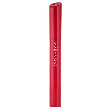 Mary&May; - Blooming Glow Lip - Tinted Lip Balm - 04 Cool Red Tulip - 1.7 g
