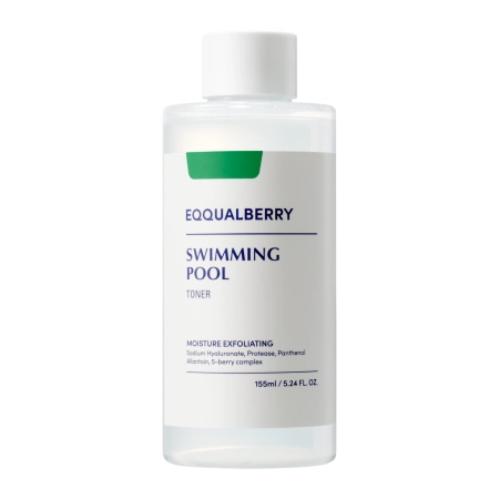 EQQUALBERRY - Swimming Pool Daily Facial Toner - Moisturizing and Exfoliating Facial Toner Toner - 155ml