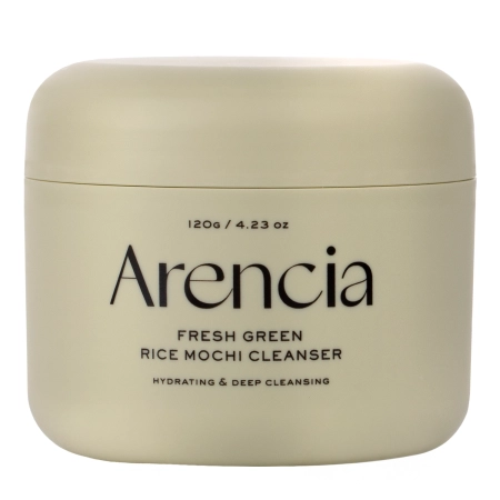 Arencia - Fresh Green Rice Mochi Cleanser - Moisturizing and Cleansing Face Wash - 120g