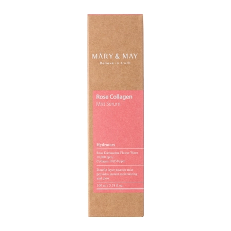 Mary&May - Rose Collagen Mist Serum - Biphasic Mist Serum - 100ml