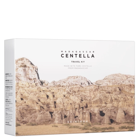 SKIN1004 - Madagascar Centella Travel Kit - Cosmetic Travel Kit with Asian Centella - 20ml+30ml+30ml+30ml+30ml