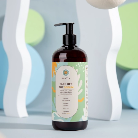 HairTry - Take Off The Sebum - Cleansing Shampoo - 500ml 