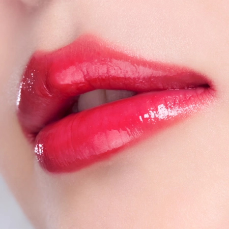 Mary&May; - Blooming Glow Lip - Tinted Lip Balm - 04 Cool Red Tulip - 1.7 g