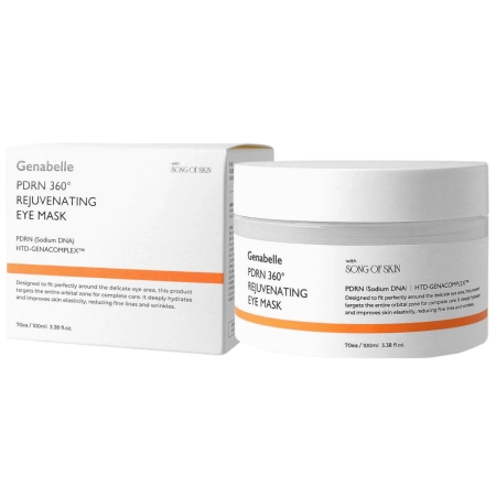 Genabelle - PDRN 360 Rejuvenating Eye Mask - Regenerating Mask for the Skin Around the Eyes - Pads - 100 ml