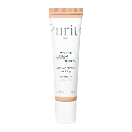 Purito Seoul - Wonder Releaf Centella BB Cream SPF30 PA+++ #15 Rose Ivory - BB Cream with Centella asiatica - 30ml