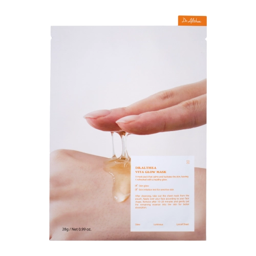 Dr. Althea - Vita Glow Mask - Nourishing Sheet Mask - 27ml