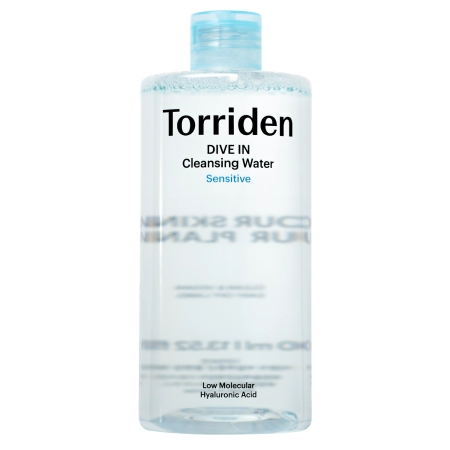 Torriden - Dive In - Low Molecular Hyaluronic Acid Cleansing Water - Moisturizing Micellar Liquid - 400ml 