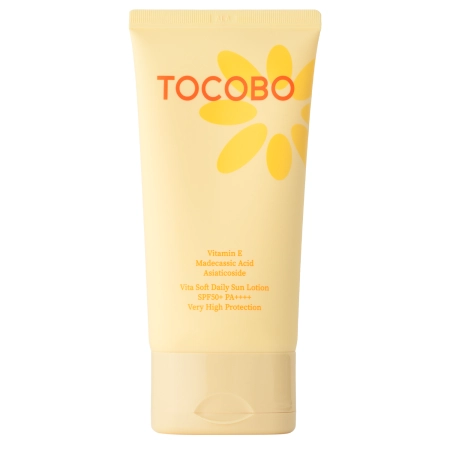 Tocobo - Vita Soft Daily Sun Lotion SPF50+ PA++++ - Lightweight Sunscreen for Face - 150ml
