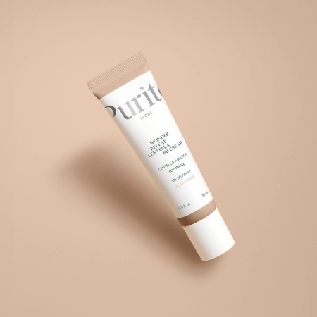Purito Seoul - Wonder Releaf Centella BB Cream SPF30 PA+++ #21 Light Beige - BB Cream with Centella asiatica - 30ml