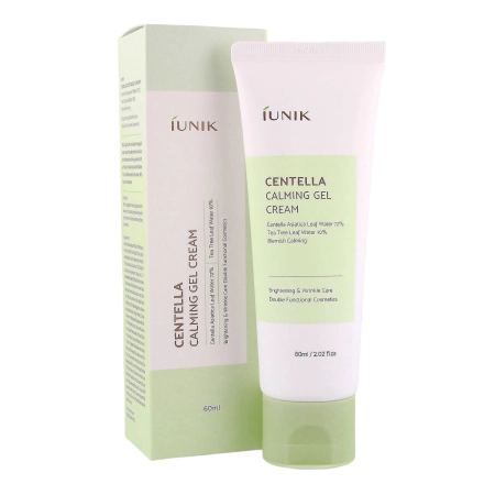  iUNIK - Centella Calming Gel Cream - Soothing Gel-Cream with Centella Asiatica - 60ml