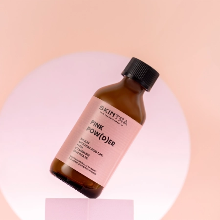SkinTra - Pink Pow(d)er - Multifunctional Cleansing-Enzymatic Powder on Clay Base - 40g